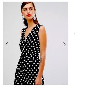 ASOS Unique21 Polka dot Jumpsuit